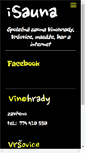 Mobile Screenshot of isauna.cz